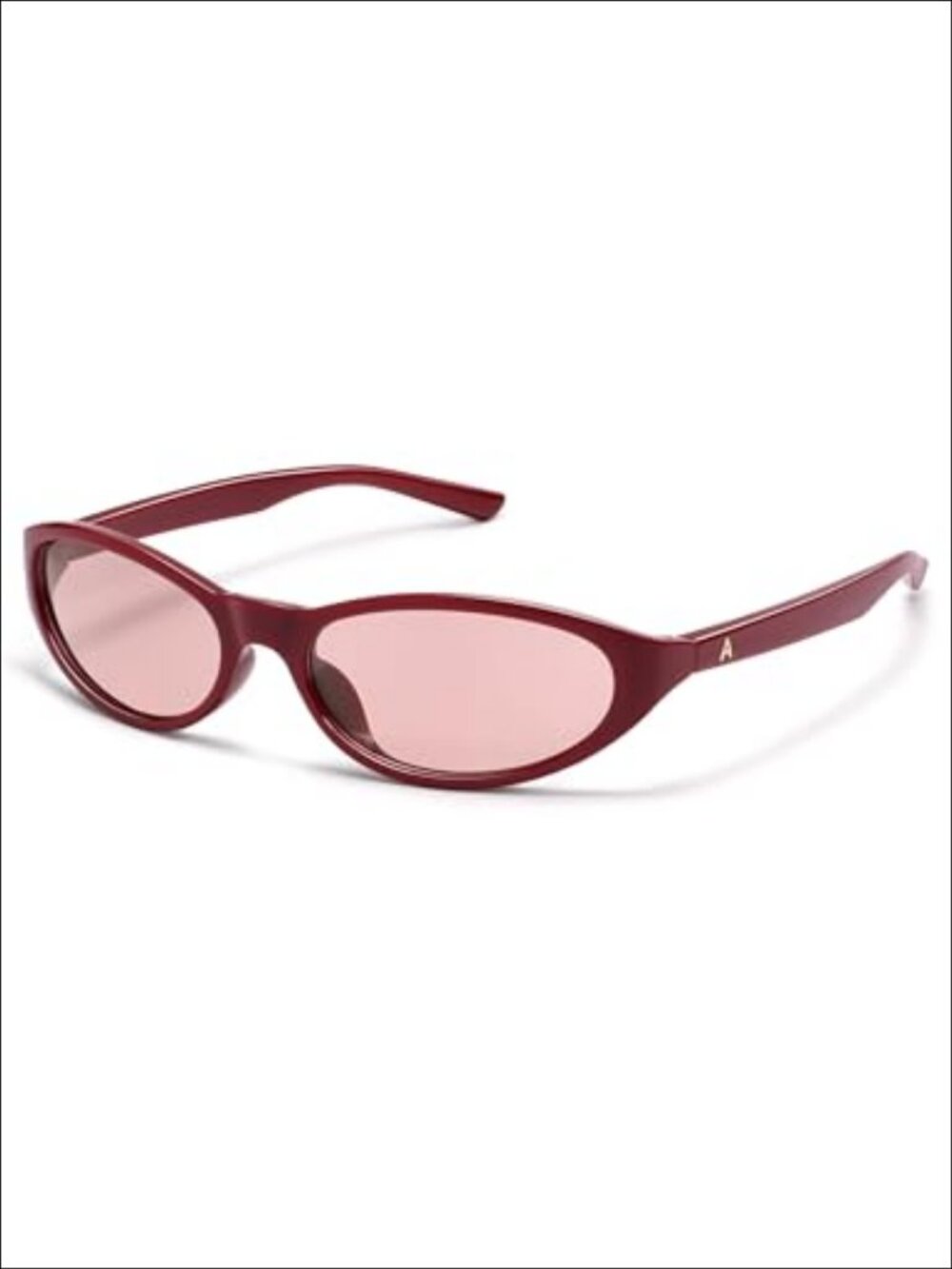 Oval Wrap Around Sunglasses Retro Y2K UV400 Full Frame Women